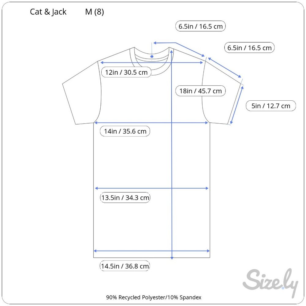 Cat & Jack Girls Red Short‑Sleeve Shirt – Youth Size 8/10 - Picture 14 of 14